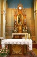 Oltář sv. Anny - kostel v Huštěnovicích