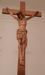 Kříž v pokoji Matky Vojtěchy