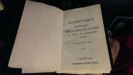 Konstituce seter boromejek z roku 1948, které používala Matka Vojtěcha