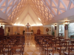 Kaple v domě sv. Marty ve Vatikánu
